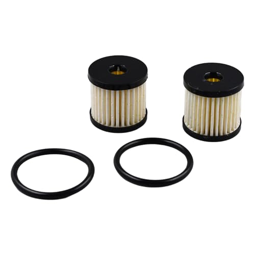 Notonmek 61011-04A Fuel Filter 0707-0012 2 PCS Compatible with Harley Davidson FLD FLHR FLHT FLST FXD FXDWG FXDXI FXS FXST - Image 4