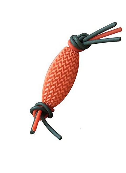 Dental Squeaky Spike Dotted Grind Bite Chewable Stick Toy For All Breeds Dogs & Puppies (Color As Per Availability)