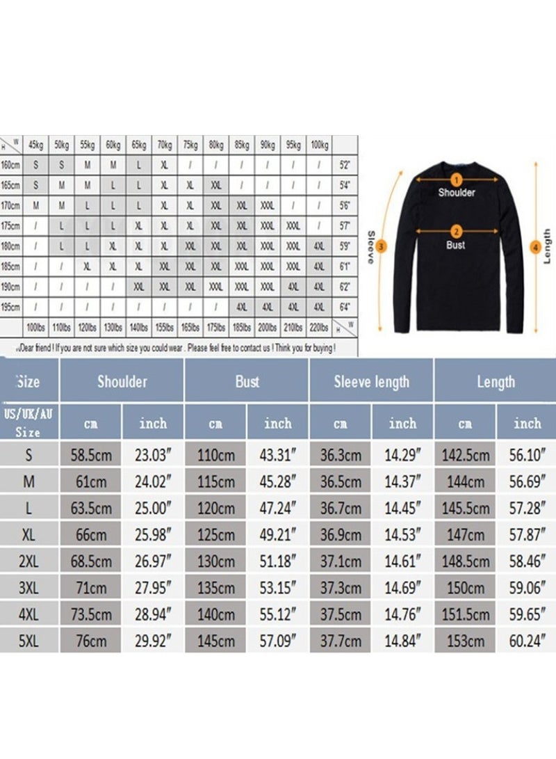 Muslim Men's Loose Abaya Button-Up Shirt - Image 2