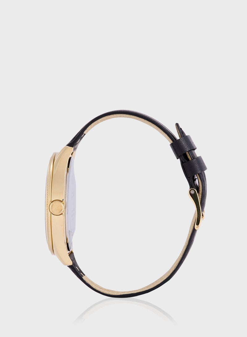 GUESS Dex Leather Strap Analog Watch  - Image 3