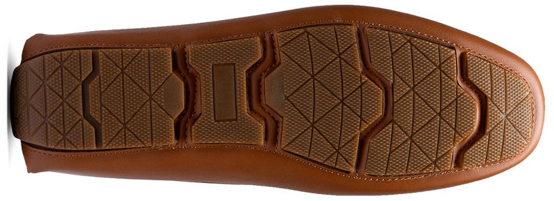 Jousen Men's Loafers Casual Slip On Shoes Soft Penny Loafers for Men Lightweight Driving Boat Shoes (AMY802A Polished Brown 8) - Image 4