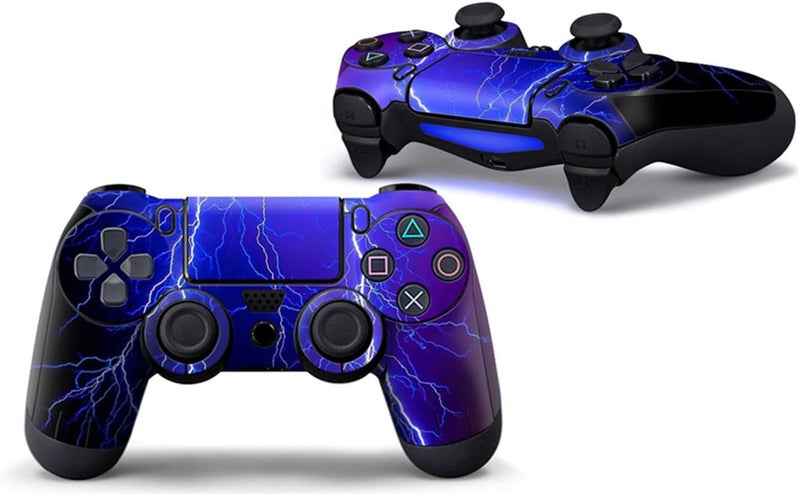 Oiokew غلاف لجهاز تحكم PS4، 3 قطع ملصق فينيل كامل الجسم لجهاز بلاي ستيشن 4 - Image 4