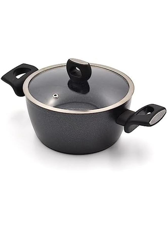 Korkmaz A2942 Nora Granite Cookware 28 x 13.7 cm Size  - Image 3