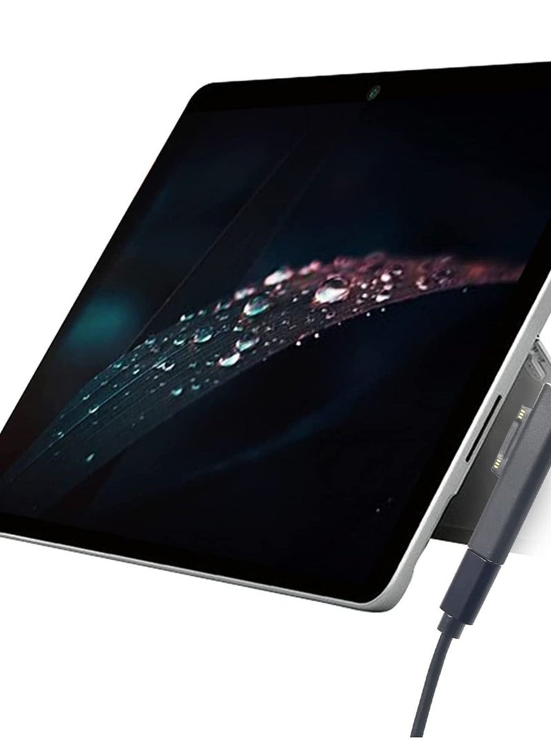 Generic - Surface Connect to USB C Charging Adapter Compatible with Microsoft Surface Pro 7/6/5/4/3, Surface Laptop/Go/Book.Work with USB-C Cable and The USB-C Charger/PD Charger/Charging Bank. - Image 1