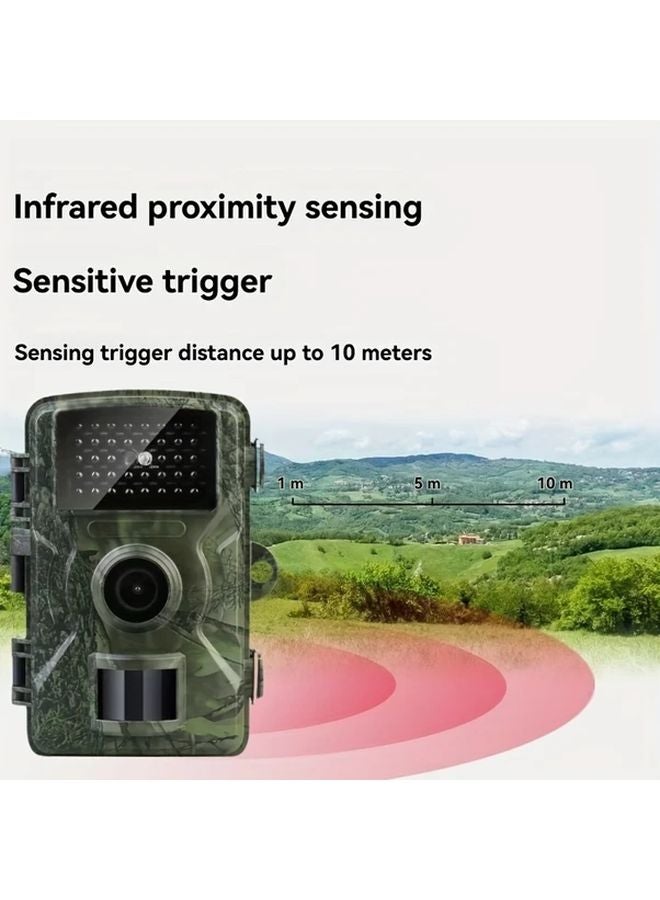 2 Inch LCD Hunting Camera With Motion Detection 1080P Night Vision Trail Cam Camouflage Color - Image 2