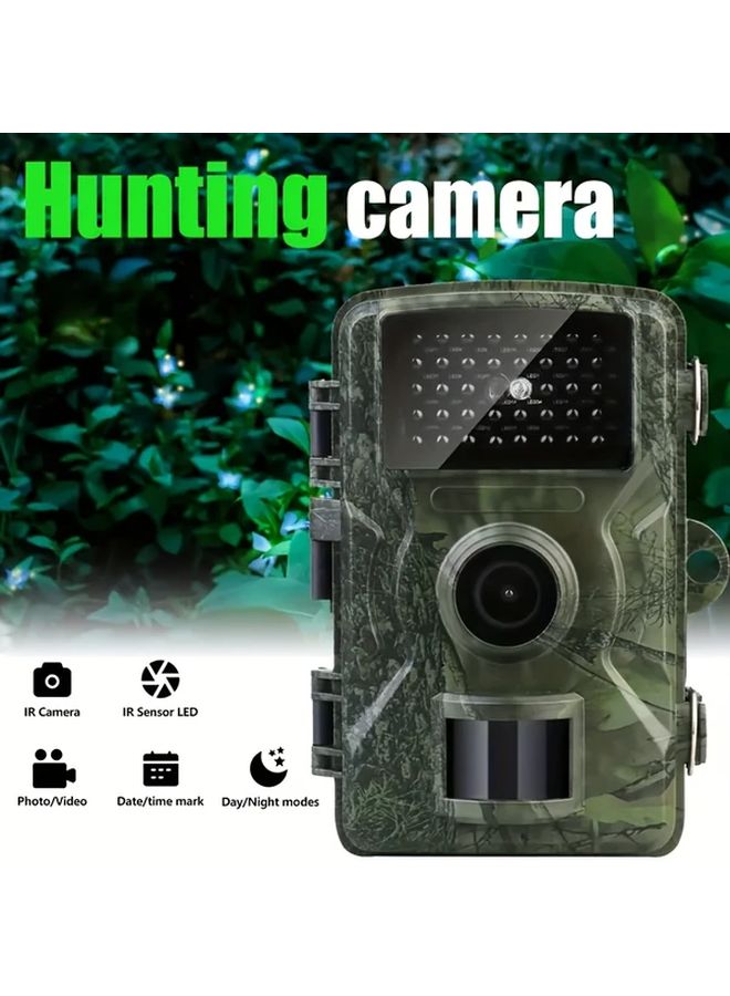 2 Inch LCD Hunting Camera With Motion Detection 1080P Night Vision Trail Cam Camouflage Color - Image 1