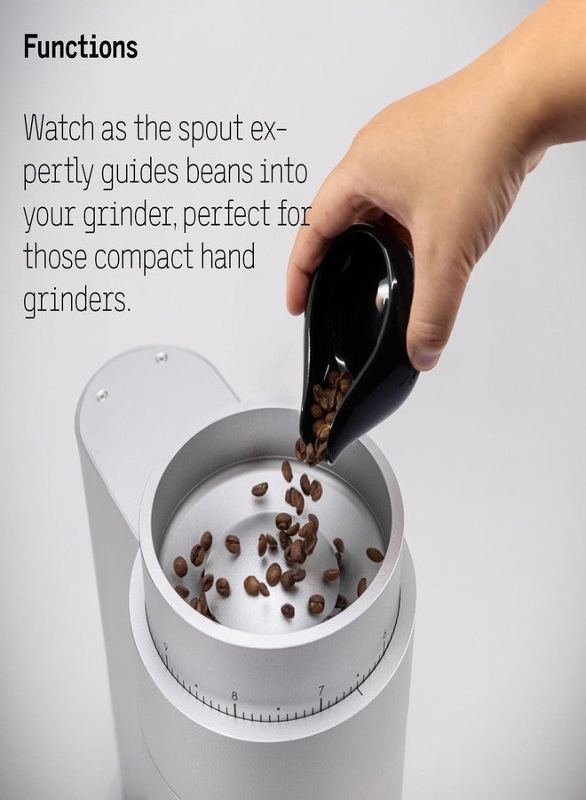 WALNUT COFFEE Upgraded 30g Coffee Beans Dosing Set, 30ml Glass RDT Spray Bottle, Ceramic Coffee Dosing Cup, Measuring Cup Hold Up to 30g Coffee, Ceramic Single Dosing Tray For Coffee - Image 5