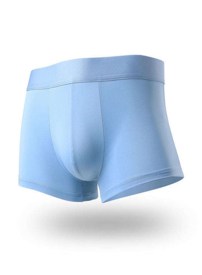 Pack of 7 Ice Silk Mens Seamless Boxer Briefs