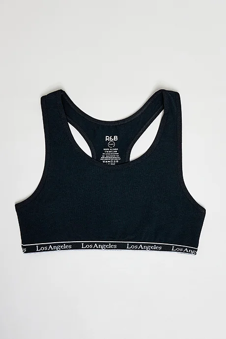 R&B 2 Pack Printed Waistband Sports Bras