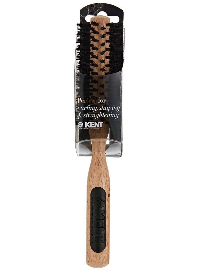 KENT Pf04 Small Round Curling Brush With Hard Natural Boar Bristle Hair Drying Brush Round Hair Brush And Blowout Brush  Small Round Brush For Dry Hair  For Shoulder Length Or Shorter Hair - Image 3