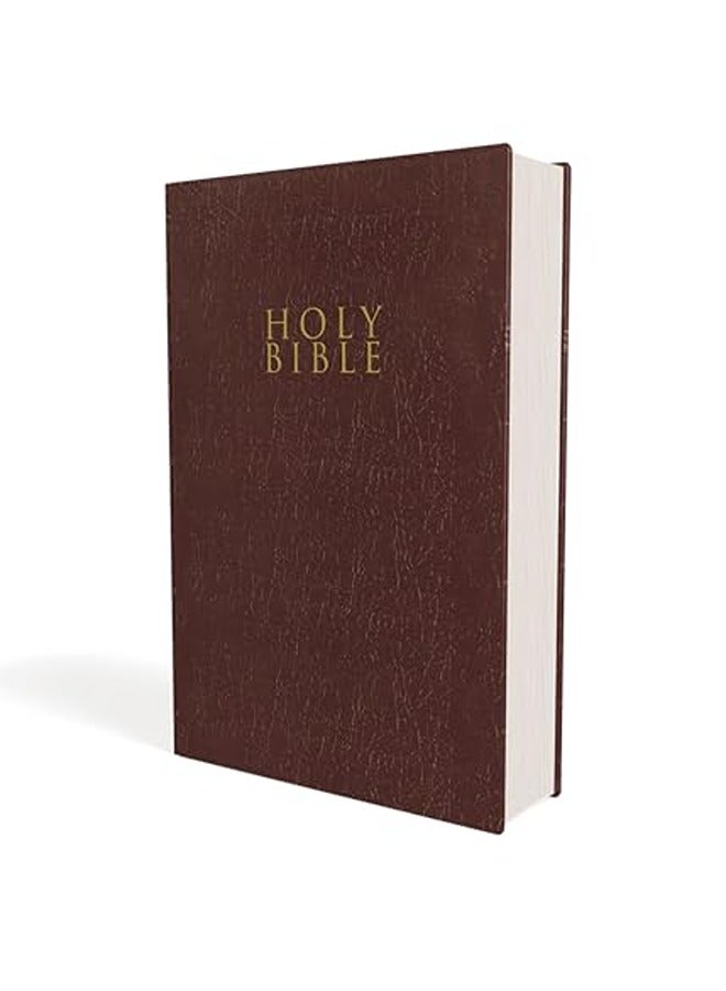 NIV, Gift and Award Bible, Leather-Look, Burgundy, Red Letter, Comfort Print