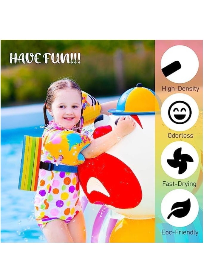 General Swimming Float Kickboard Foam Flotation Boards Swim Back Float Swimming Float Board Swim Training Aids for Kids Toddler Children Sport Pool (Blue Back Float)  - Image 3