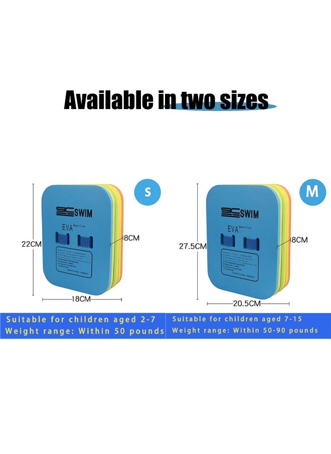 General Swimming Float Kickboard Foam Flotation Boards Swim Back Float Swimming Float Board Swim Training Aids for Kids Toddler Children Sport Pool (Blue Back Float)  - Image 4