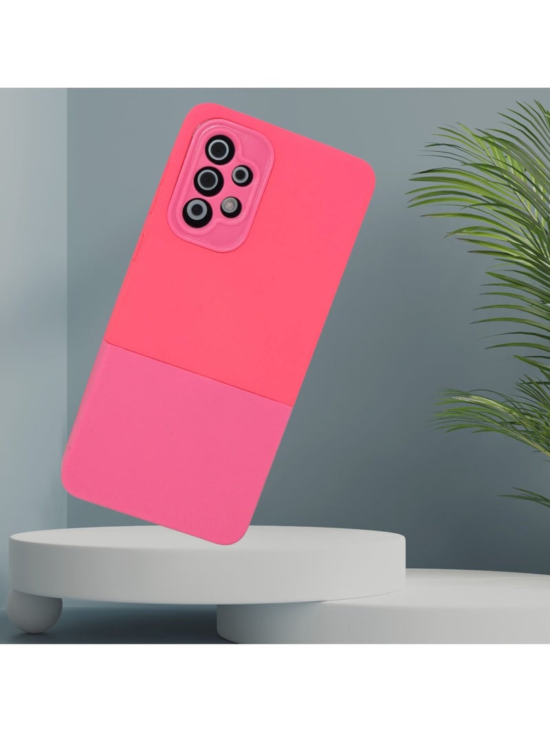 Houmt Samsung A72 Case Cover Soft Silicone Slim Protective Shockproof with Anti-Scratch Microfiber Cloth Lining Back Cover 360 Degree Protection  - Image 3