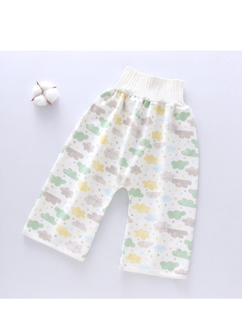 general Cotton Baby Skirt Waterproof Underwear For Pee Nappy Diaper Pants Potty Training - Image 1