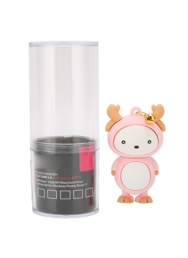 Thoraya Cartoon USB creative mini cute doll USB anime cartoon USB gift USB pink 32GB  - Image 1