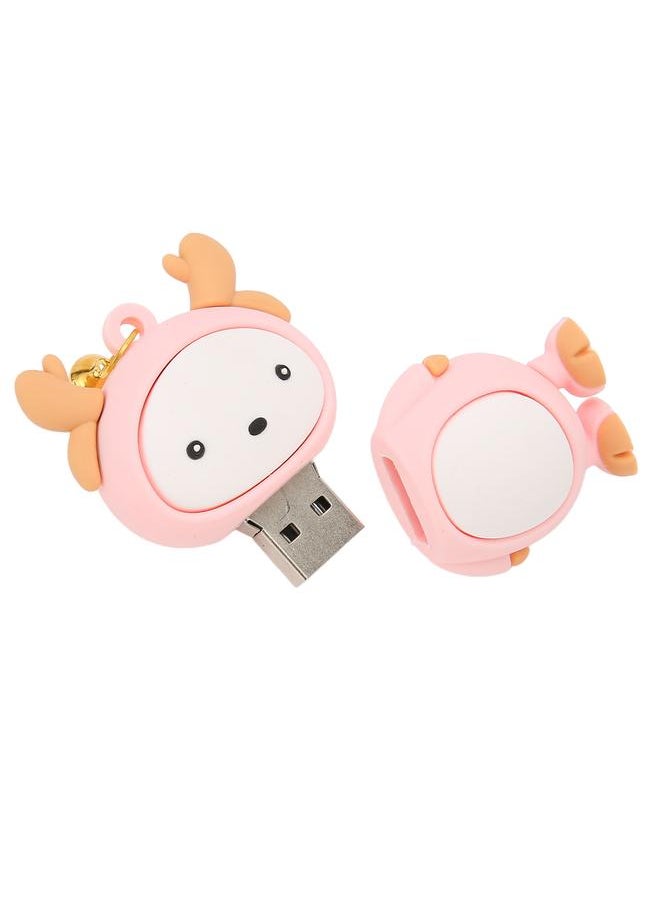 Thoraya Cartoon USB creative mini cute doll USB anime cartoon USB gift USB pink 32GB  - Image 4