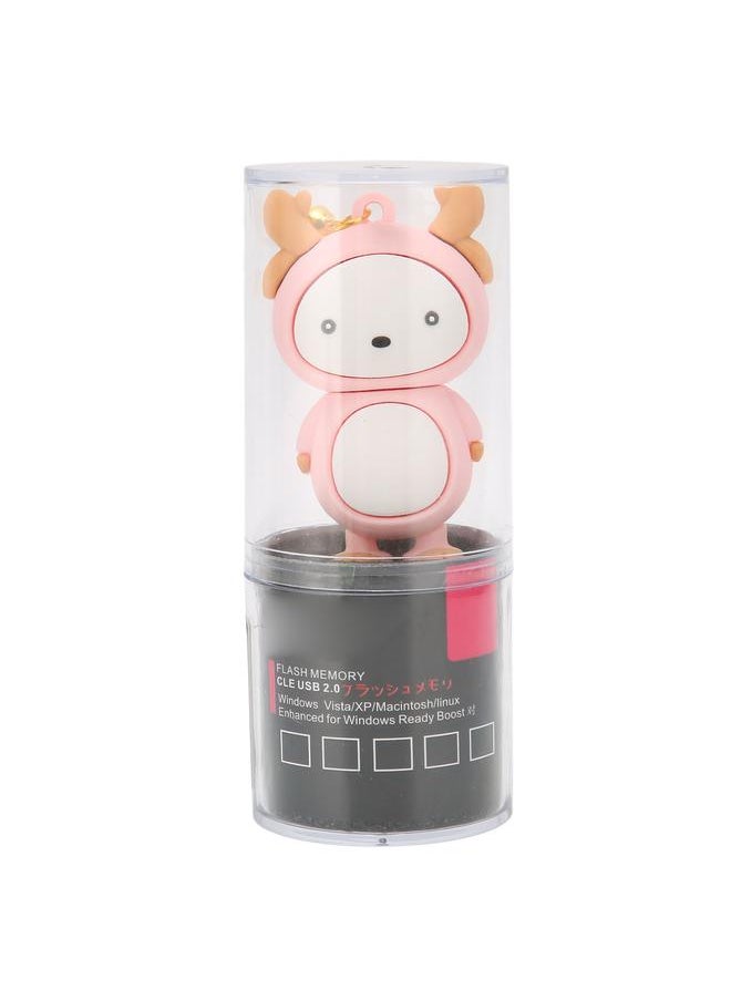 Thoraya Cartoon USB creative mini cute doll USB anime cartoon USB gift USB pink 32GB  - Image 2