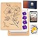Berstuk Wooden Flower Press for Adults and Teens Includes Expert Video Tutorials Large Flower Press Kit 108 x 69 GiftReady Packaging Ideal for Arts and Crafts Lovers - Image 2