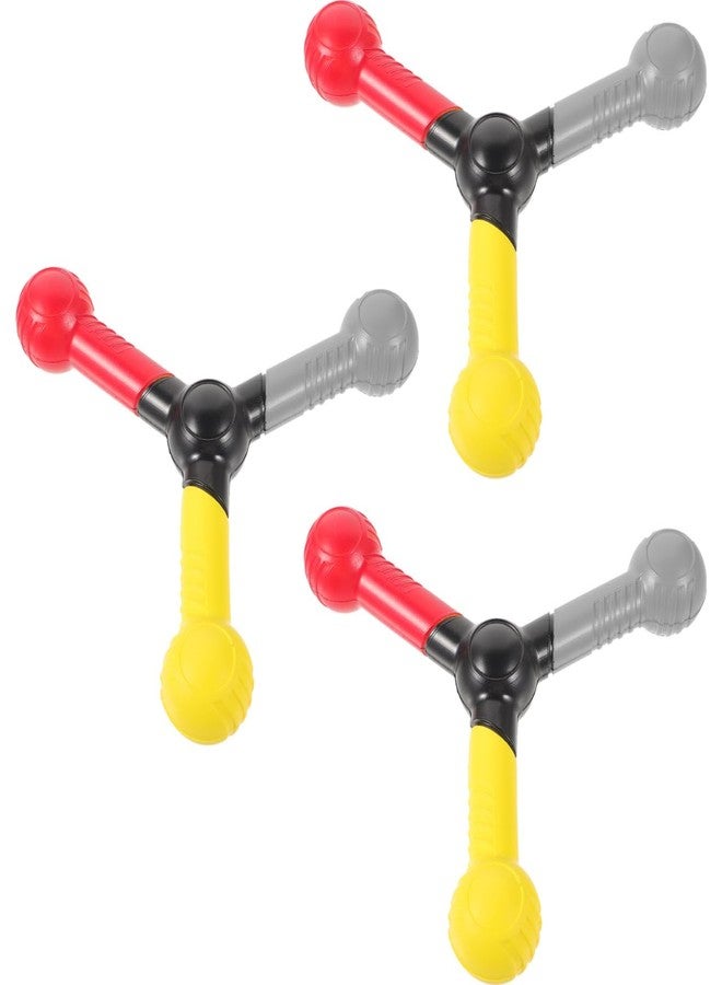 Sosoport Hand-Eye Coordination Training Sticks 3-Piece Set Multicolor Reaction Speed Tool for Sports Agility Focus and Reflex Improvement 8.66In Ergonomic Catching Design - Image 1