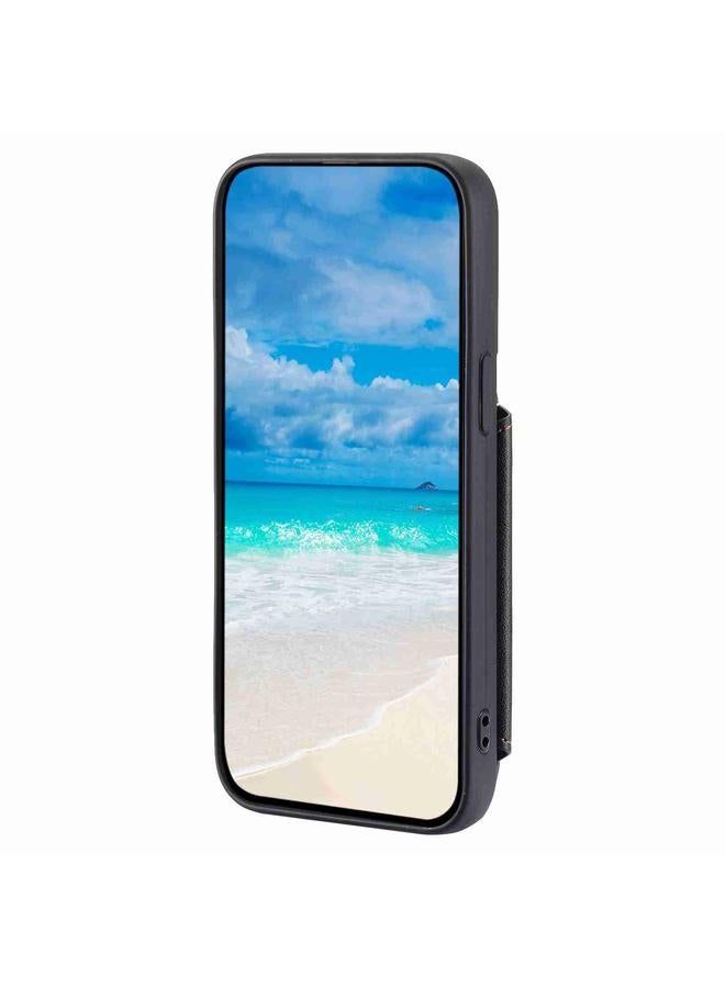 Zaboon Case For iPhone 12 Pro Max Zipper Card Slots RFID Phone Case - Image 3