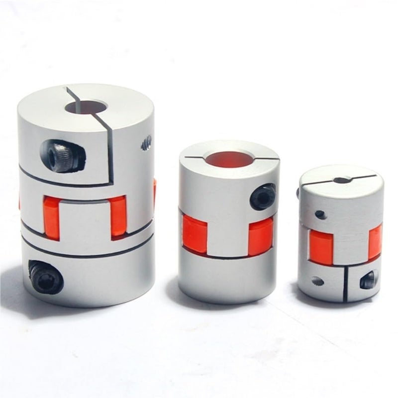 D30L40 4 Jaws Aluminium Plum Coupling Encoder CNC Stepper Motor Shaft Component Spider Flexible Coupler (9X12.7mm) - Image 5