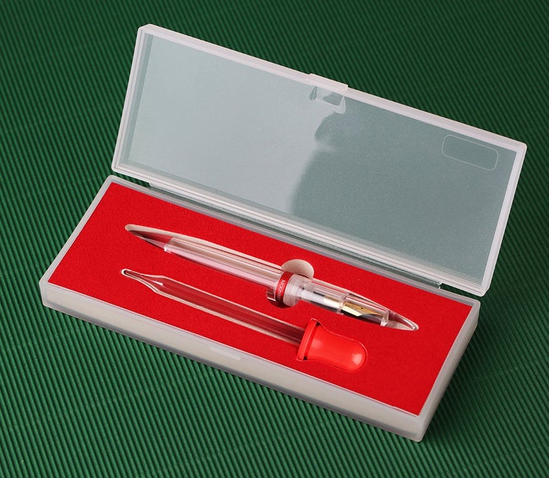 erofa MAJOHN M2 Transparent Eye Dropper Filling Fountain Pen Large-Capacity Ink Storing, Extra Fine Nib Writing Calligraphy Pen Gift Set for Office/Business/Student/Signature - Image 2