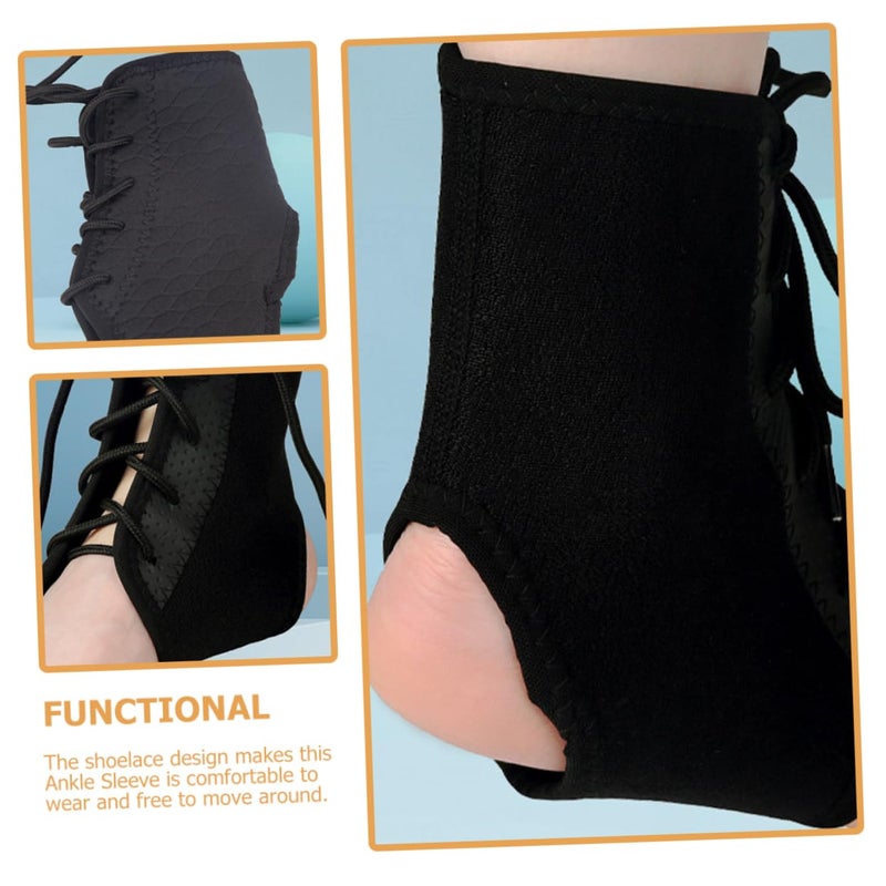 Adjustable Ankle Brace Support Breathable Protector Sleeve For Men Women Injury Prevention - Image 5