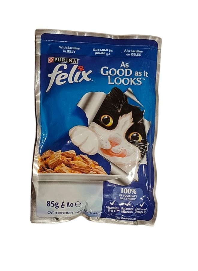 Cat Food With Sardines in jelly 85 grams - pzsku/ZD4500CF651961ADAACACZ/45/_/1721924400/8c5165a8-e0d4-4455-b1f2-bff577192d83