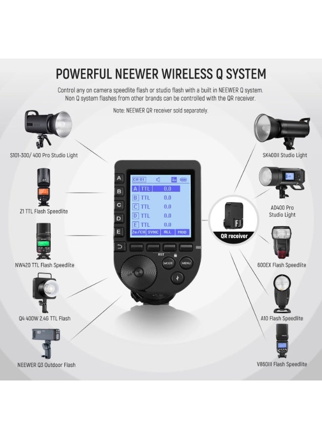 نيوير QPRO TTL Wireless Trigger for Camera - For Nikon(QPRO-N) - Image 4