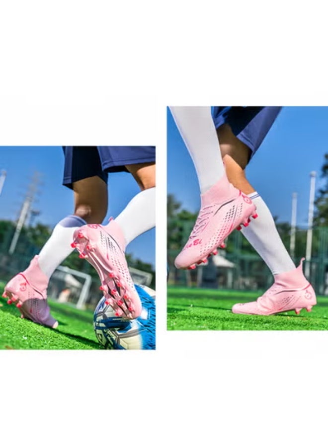 SKT Shiketro Men's and Women's Soccer Shoes, Low Top Artificial Turf Training Shoes - Image 3