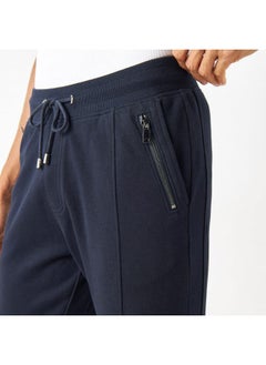 Iconic Iconic Mosean Joggers with Drawstring Closure and Pockets  - Image 4