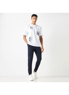 Iconic Iconic Mosean Joggers with Drawstring Closure and Pockets  - Image 2