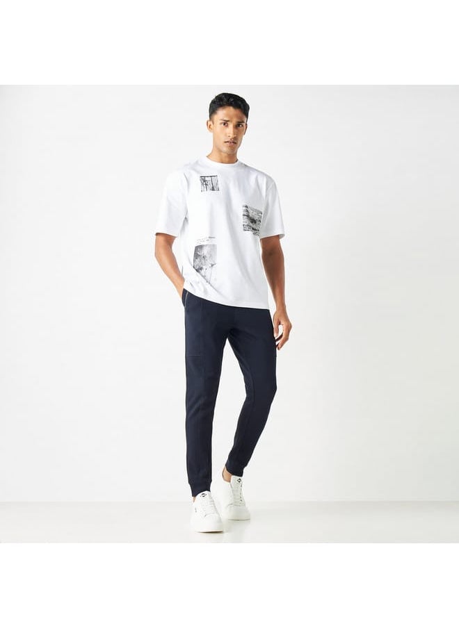 Iconic - Iconic Mosean Joggers with Drawstring Closure and Pockets - Image 1