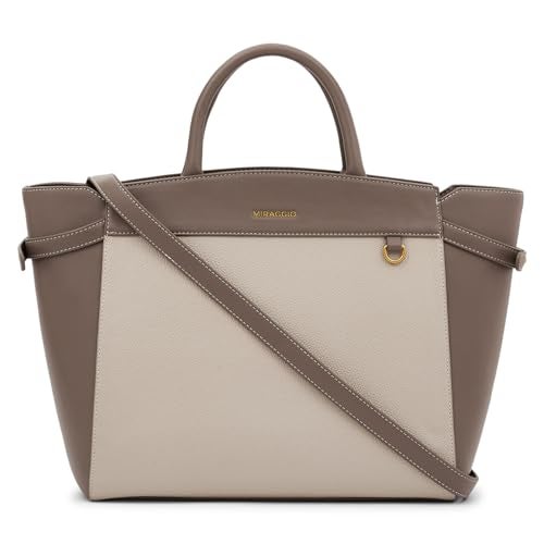Miraggio Kayla Tote Bag (Taupe) - Image 1