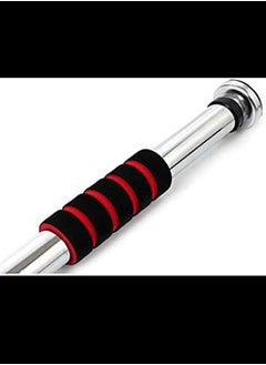 RAQTA Adjustable Full Foam Door Horizontal Pull-Up Bar | Portable Chin-Up & Pull-Up Bar for Door Frame | Home Exercise Training Fitness Gym Workout Equipment | Heavy-Duty Stainless Steel with Foam Grip  - Image 5