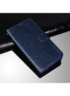 IDEWEI Crazy Horse Texture Horizontal Flip Leather Case with Holder & Card Slots & Wallet For Oukitel C21 Pro  - Image 1