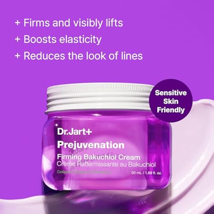Dr.Jart+ Prejuvenation Firming Bakuchiol Cream for Slow Aging | Korean Anti Aging Face Cream | Korean Skin Care, 1.69 Fl Oz - Image 2