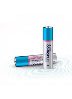 Rafeed AA Rechargeable Batteries 2 PCS Multicolor  - Image 1