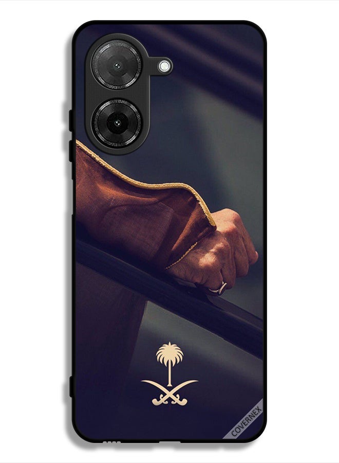 Covernex Xiaomi Redmi A5 4G Protective Case Cover Hand & Saudi Arabia National Sign - Image 1