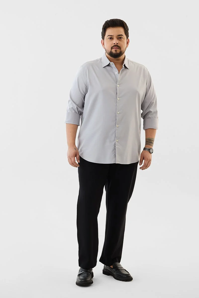 SNITCH Regular Fit Stretch Plus Size Shirt