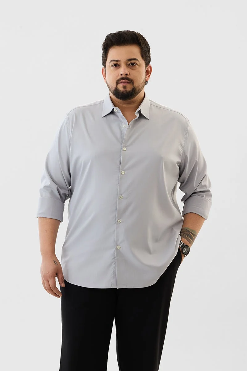 SNITCH Regular Fit Stretch Plus Size Shirt