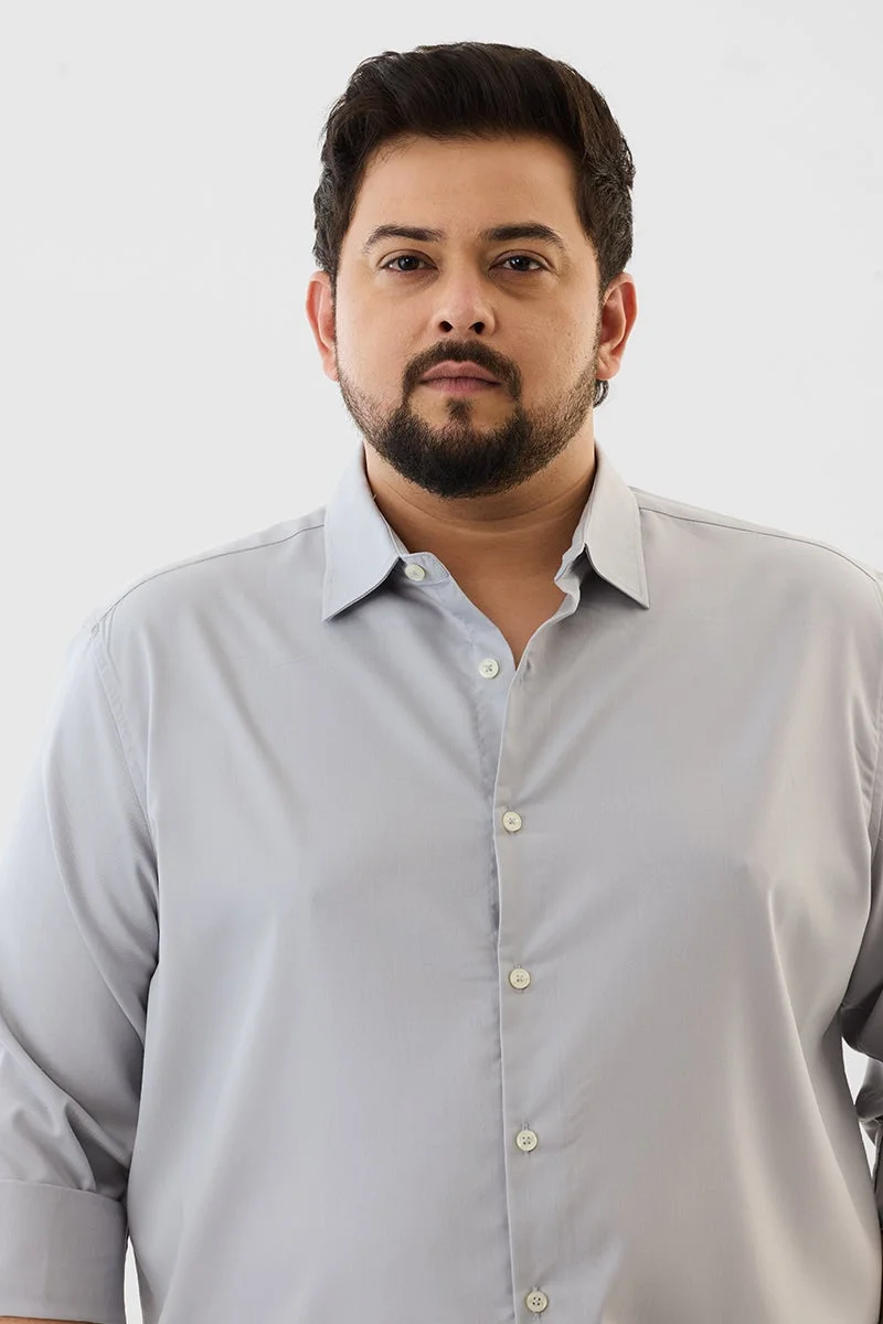 سنيتش قميص مقاس كبير بقصة عادية مطاطي