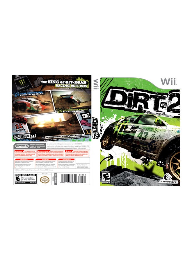 Codemasters Colin McRae: Dirt 2 - Nintendo WII - Racing - nintendo_wii - Image 2