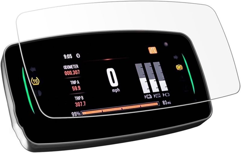 Vuzmode Motorcycle Dashboard Protection Film - Image 1