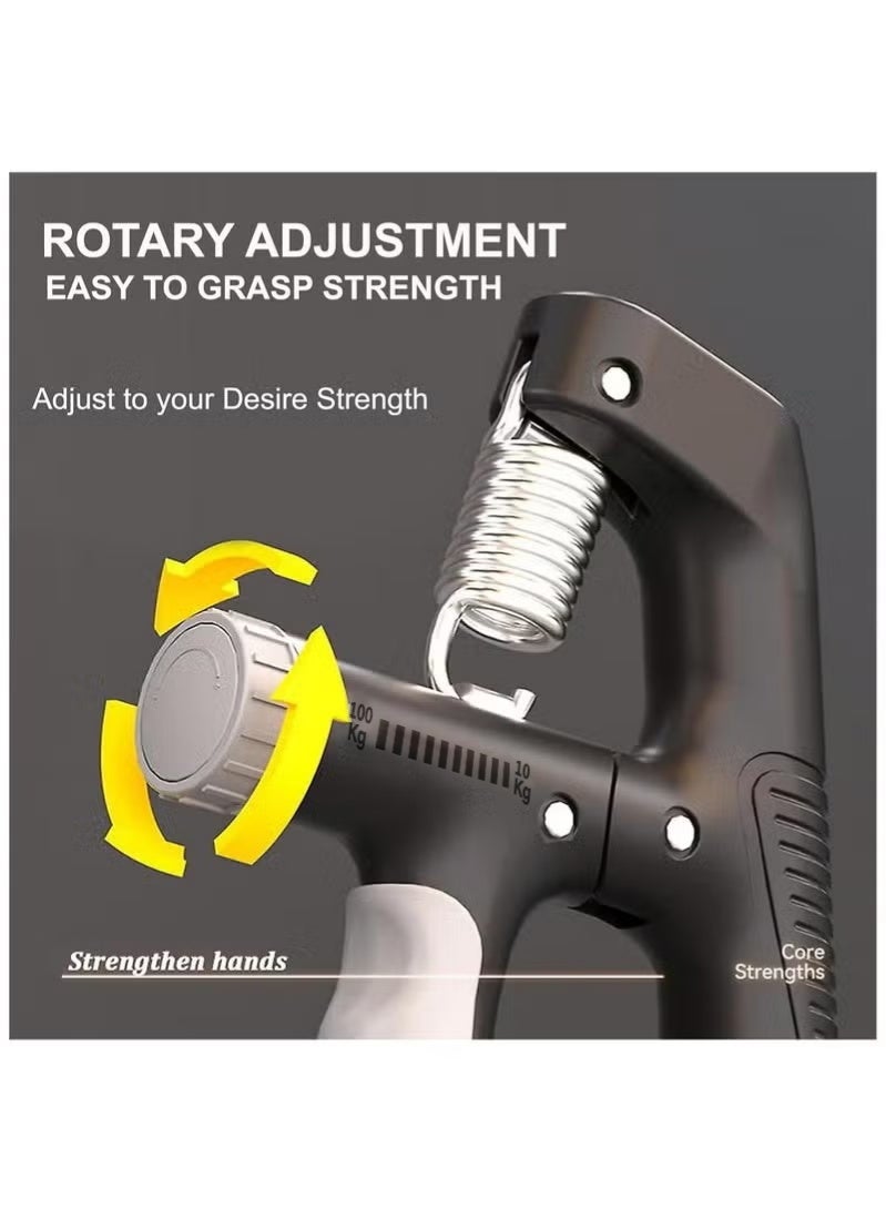 Egolav Grip Strength Trainer,Hand Grip Exerciser Strengthener with Digital Counter,Forearm Strengthener, Hand Strengthening Devices for Muscle Building and Injury Recovery - Image 3