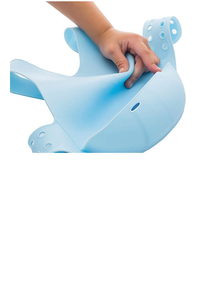 Minikoioi Flexi Baby Bib - Blue  - Image 3