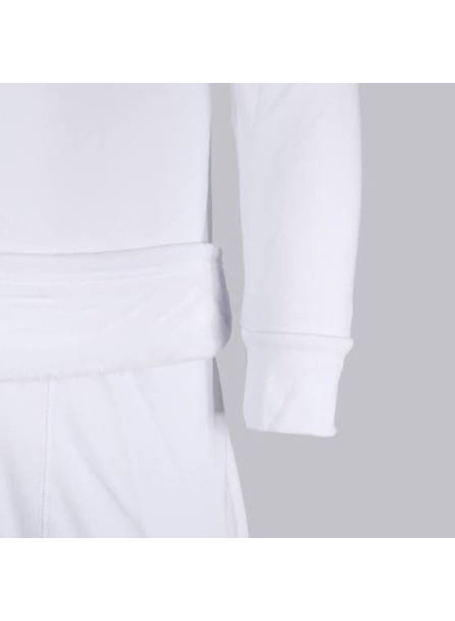 درويش قطن طقم بيجامة فرو ولادي و شبابي – دفء ناعم وأناقة شتوية لا تُقاوم - Image 1