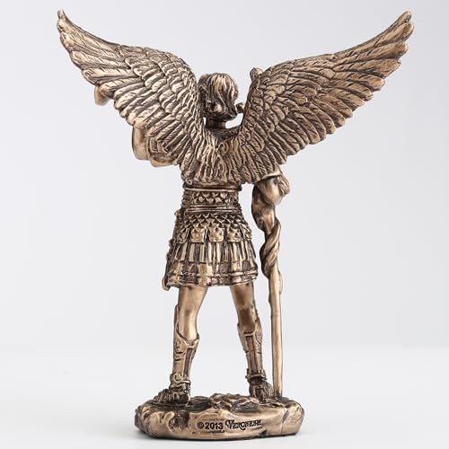 Unicorn Studio Veronese Design 3 1/2 Inch Archangel Gabriel Miniature Resin Figurine - Image 4
