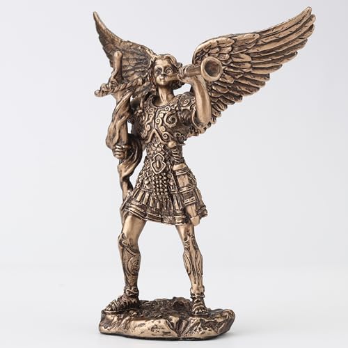 Unicorn Studio Veronese Design 3 1/2 Inch Archangel Gabriel Miniature Resin Figurine - Image 3